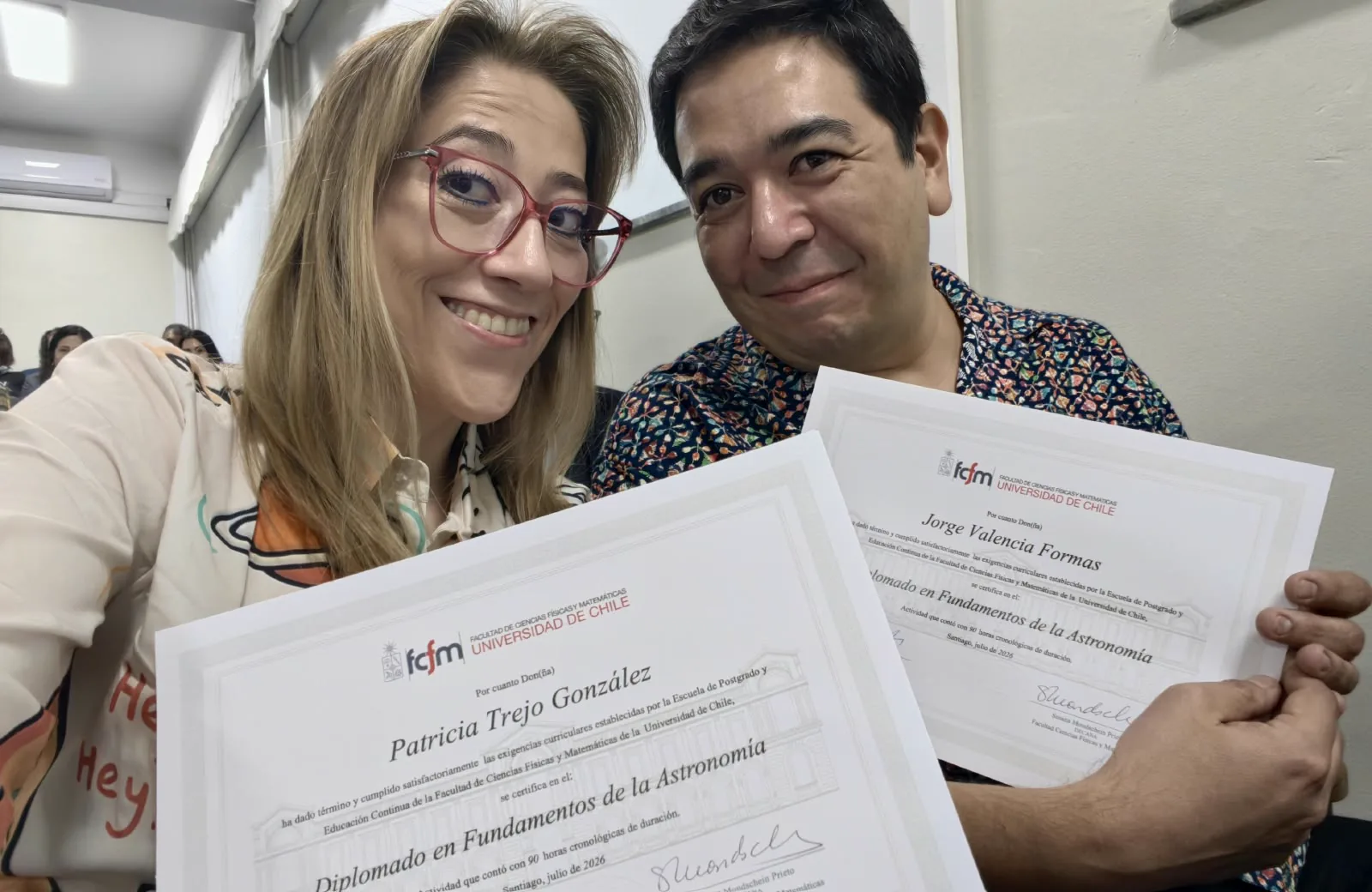 Con nuestros certificados del Diplomado, julio de 2026